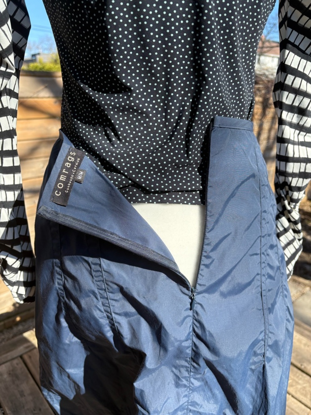 Comrags | “Parachute” Skirt w/Toggle - Picture 7 of 8